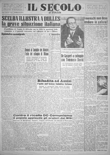 martedì 4 maggio 1954