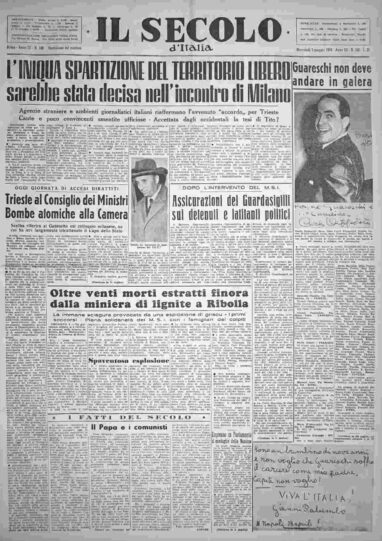 mercoledì 5 maggio 1954
