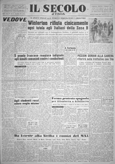 martedì 11 maggio 1954