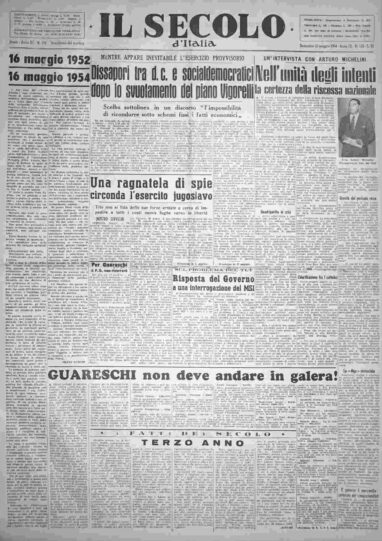 domenica 16 maggio 1954