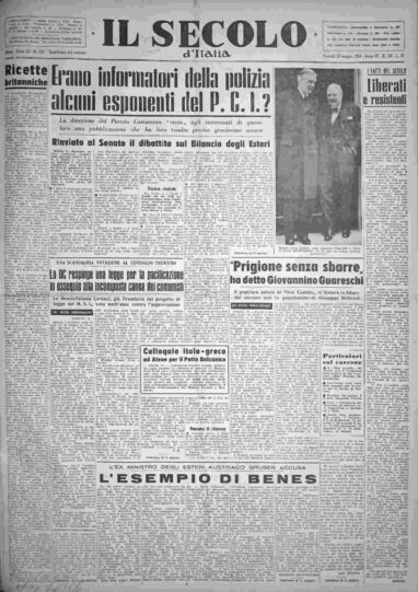 venerdì 28 maggio 1954