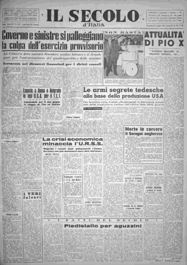 domenica 30 maggio 1954