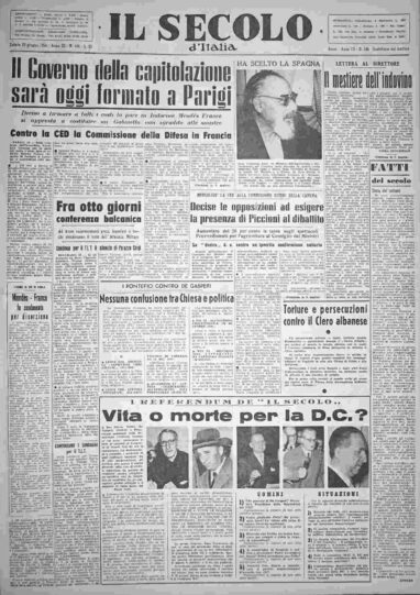 sabato 19 giugno 1954