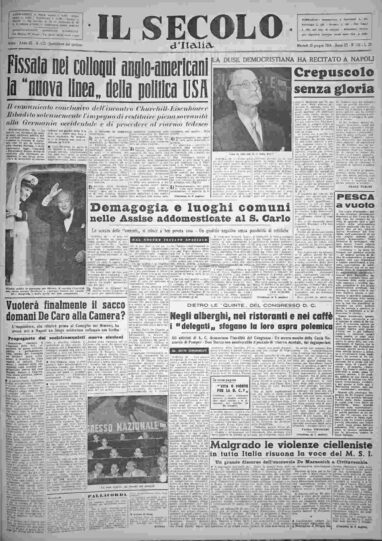 martedì 29 giugno 1954