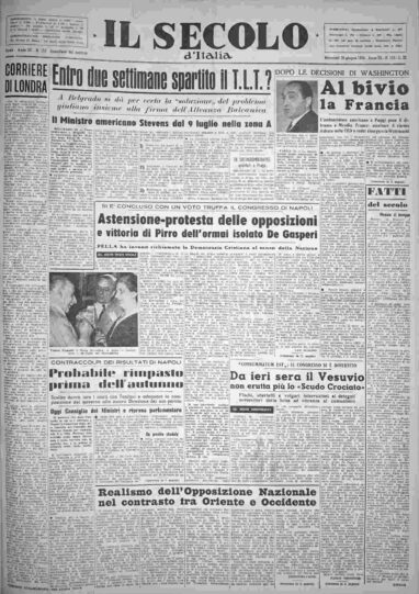 mercoledì 30 giugno 1954