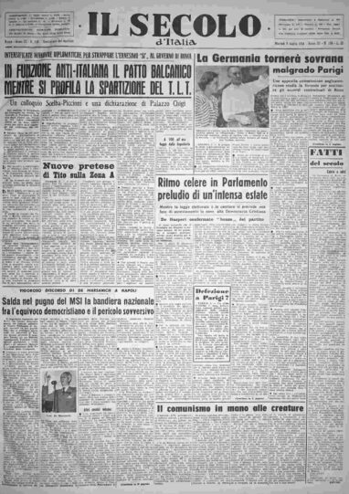 martedì 6 luglio 1954