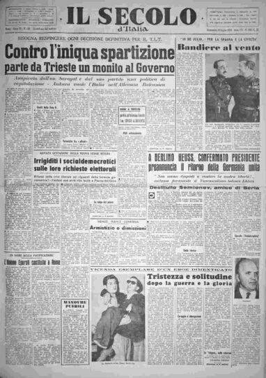 domenica 18 luglio 1954