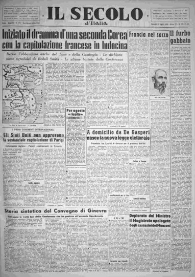 giovedì 22 luglio 1954