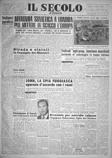 sabato 24 luglio 1954