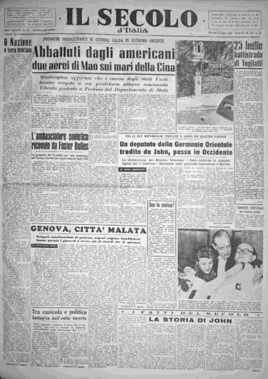 martedì 27 luglio 1954
