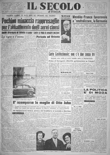 mercoledì 28 luglio 1954
