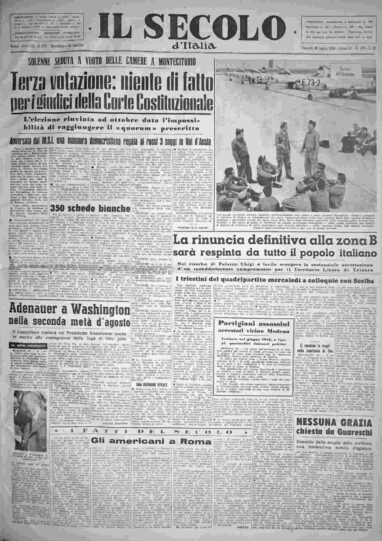 venerdì 30 luglio 1954