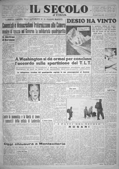 mercoledì 4 agosto 1954