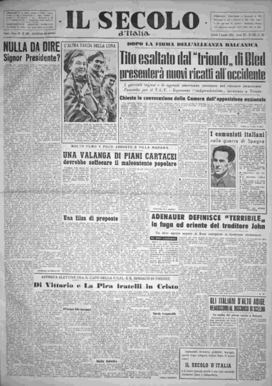 sabato 7 agosto 1954