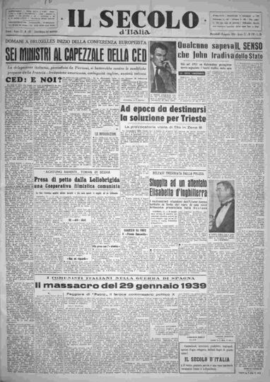 mercoledì 18 agosto 1954