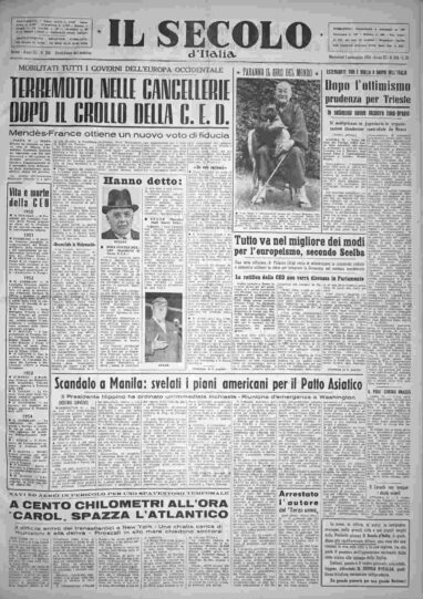 mercoledì 1 settembre 1954