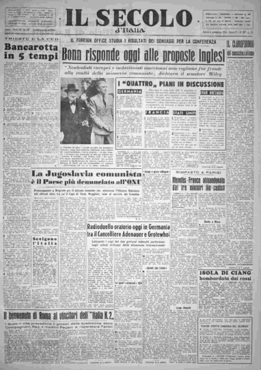 sabato 4 settembre 1954