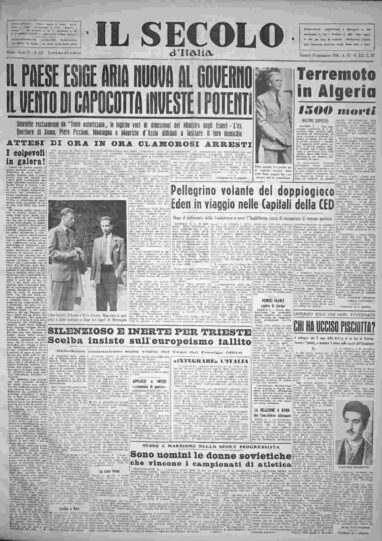 venerdì 10 settembre 1954