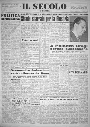 domenica 12 settembre 1954