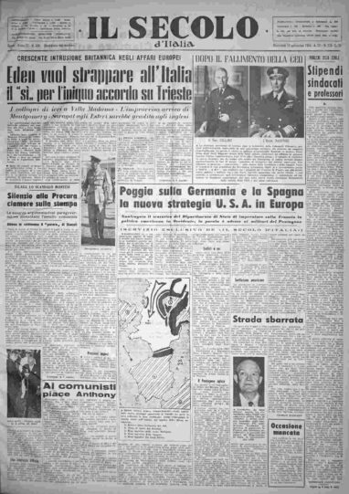 mercoledì 15 settembre 1954