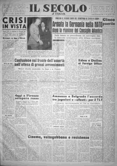 sabato 18 settembre 1954