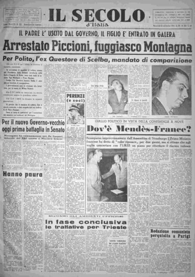 mercoledì 22 settembre 1954