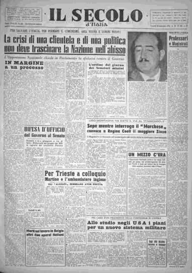 venerdì 24 settembre 1954
