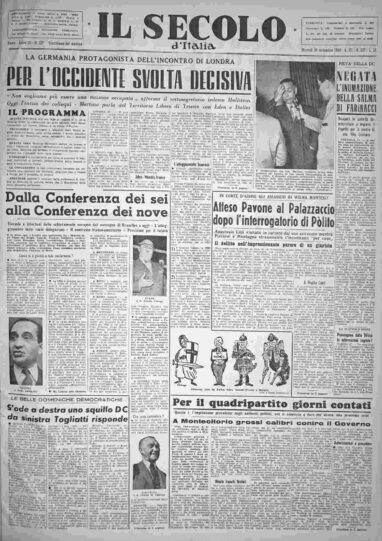 martedì 28 settembre 1954