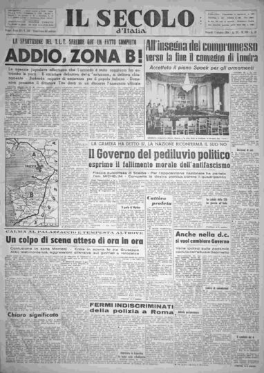 venerdì 1 ottobre 1954