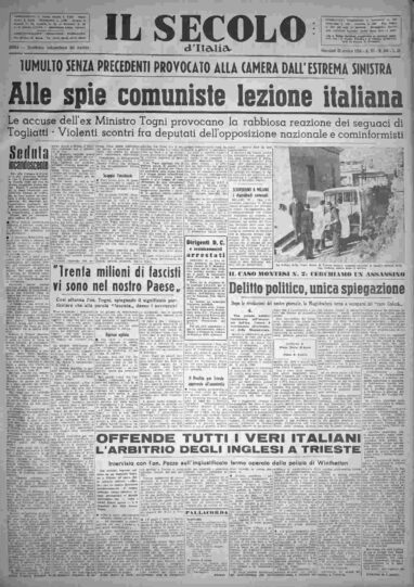 mercoledì 20 ottobre 1954