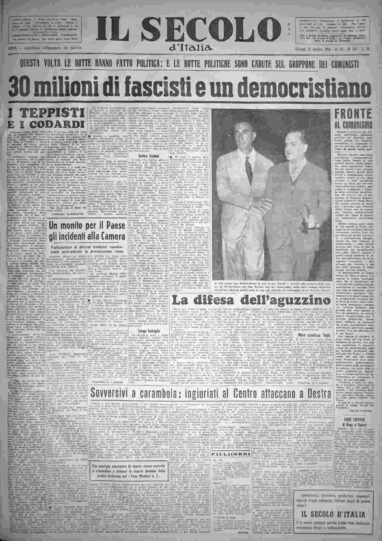 giovedì 21 ottobre 1954