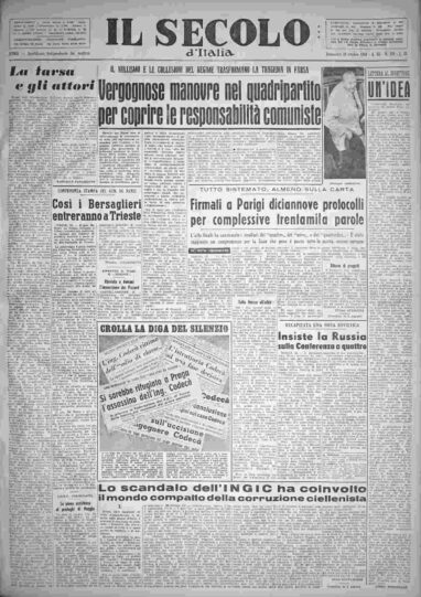 domenica 24 ottobre 1954