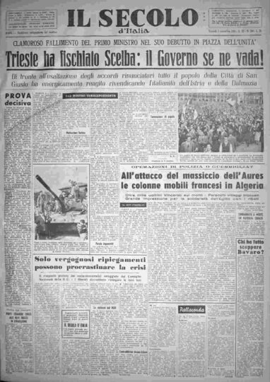 venerdì 5 novembre 1954