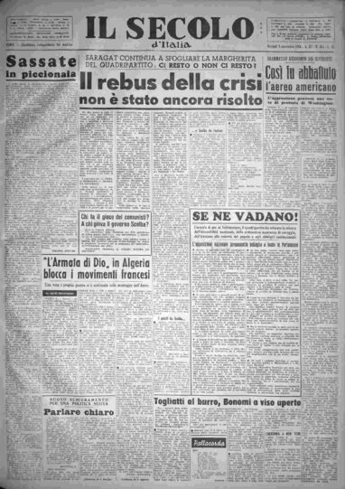 martedì 9 novembre 1954