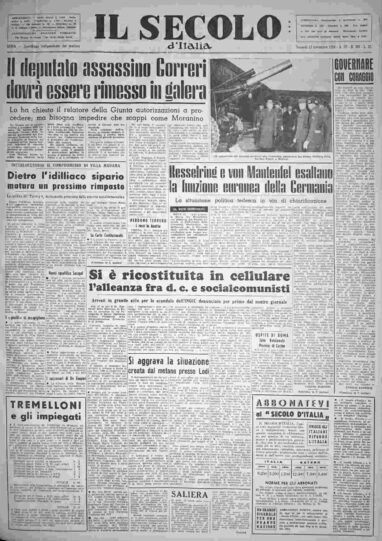venerdì 12 novembre 1954