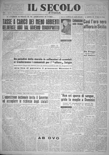 mercoledì 24 novembre 1954