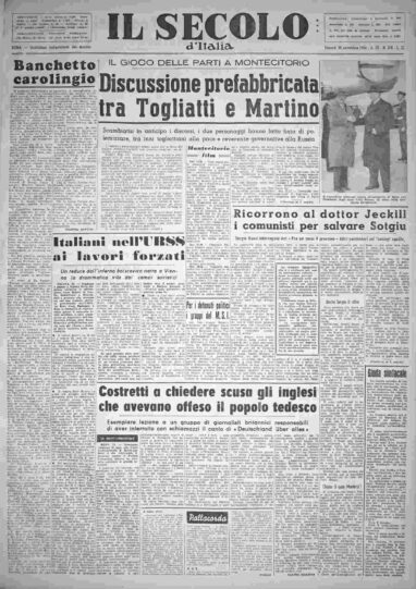 venerdì 26 novembre 1954