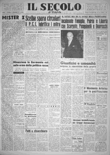 giovedì 9 dicembre 1954