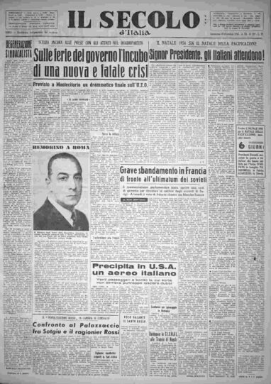 domenica 19 dicembre 1954