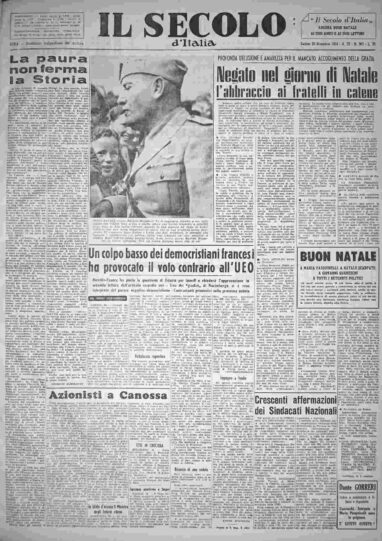 sabato 25 dicembre 1954