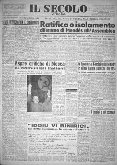 martedì 28 dicembre 1954