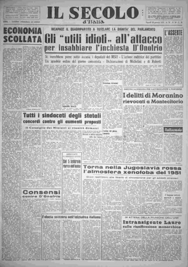 venerdì 28 gennaio 1955