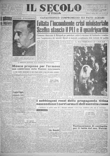 domenica 13 febbraio 1955