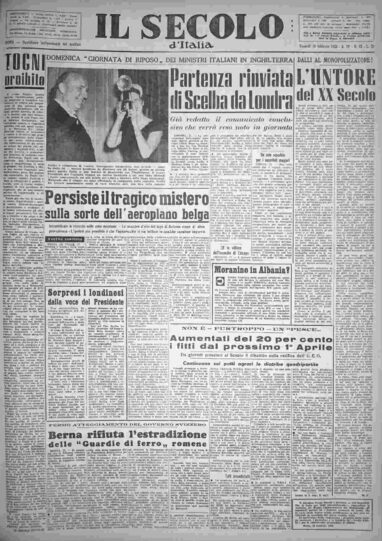 venerdì 18 febbraio 1955
