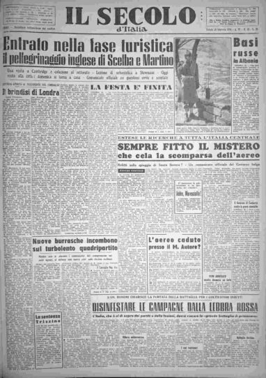sabato 19 febbraio 1955
