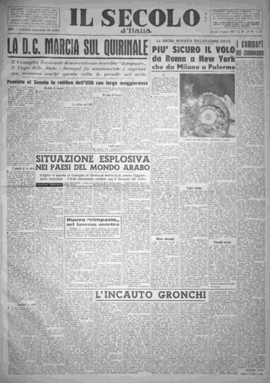 giovedì 3 marzo 1955