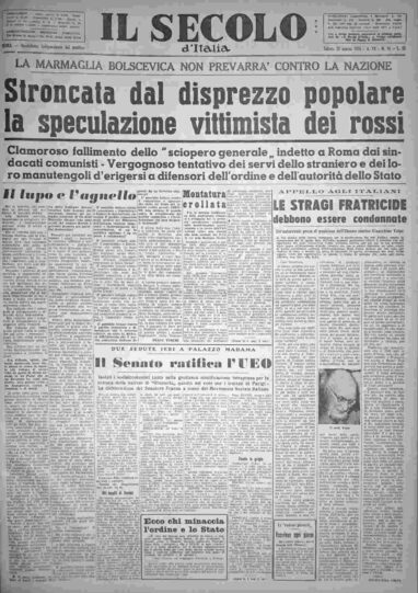 sabato 12 marzo 1955