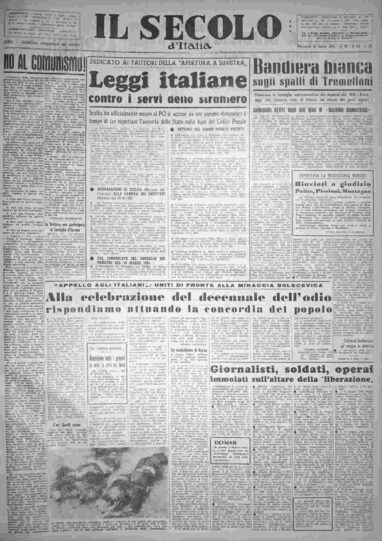 mercoledì 16 marzo 1955