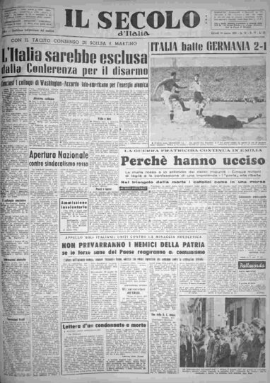 giovedì 31 marzo 1955