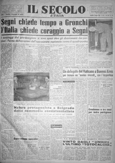 venerdì 1 luglio 1955